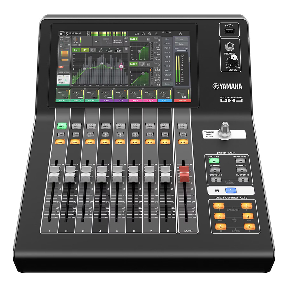 YAMAHA <br>DM3 [Digital Mixing Console / Danteڃf]