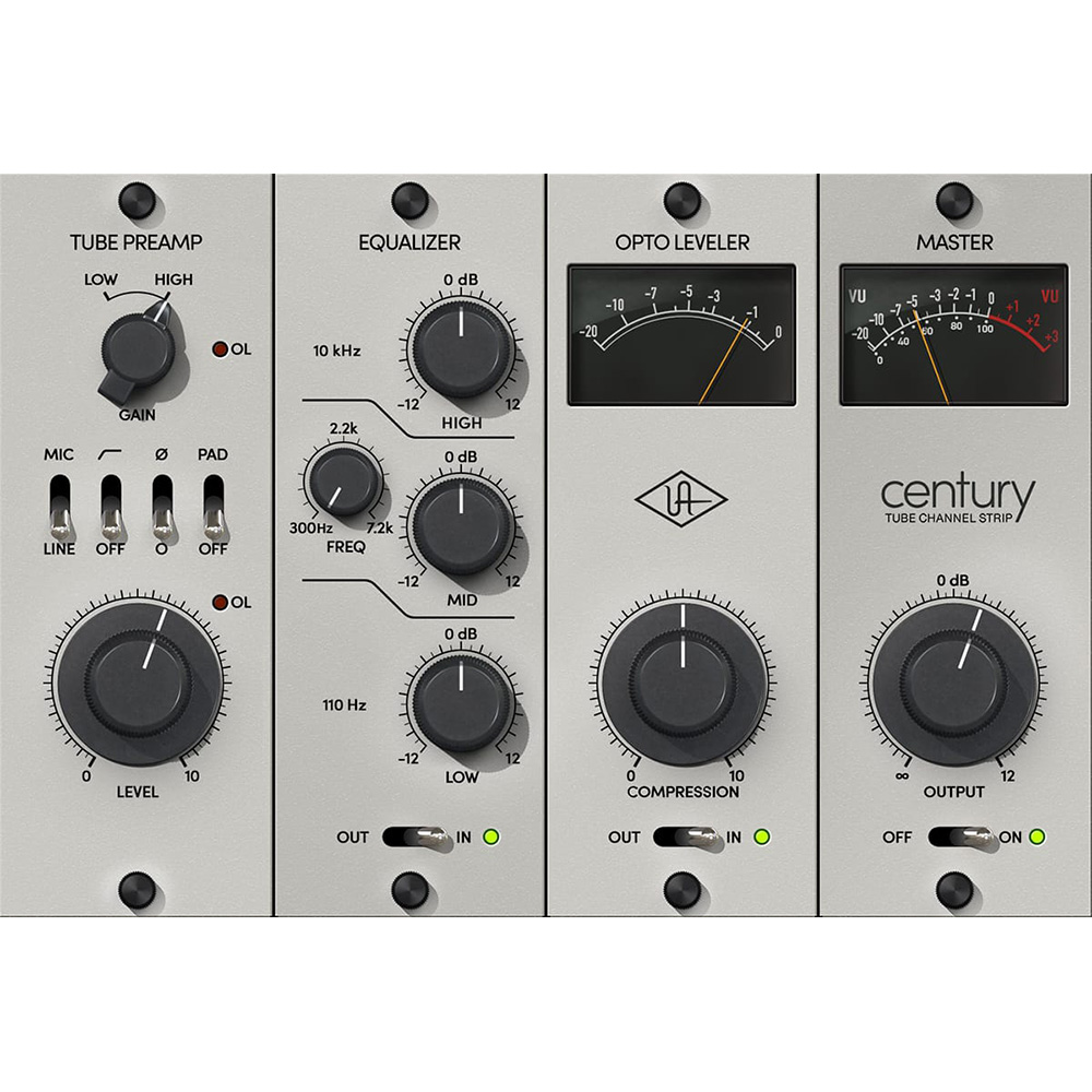 UNIVERSAL AUDIO <br>Century Tube Channel Strip