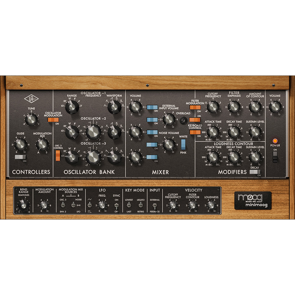 UNIVERSAL AUDIO <br>Moog Minimoog