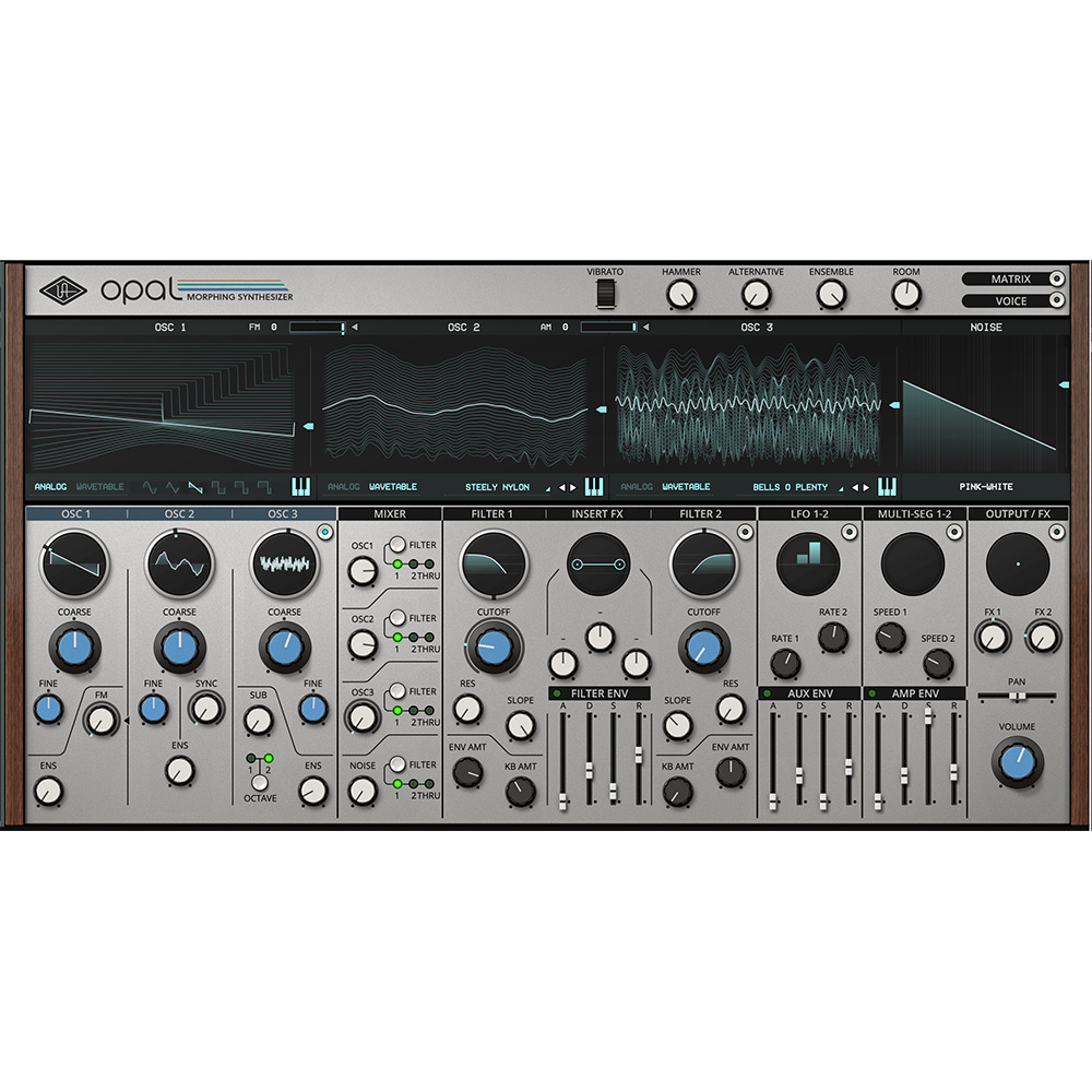 UNIVERSAL AUDIO <br>Opal Morphing Synthesizer