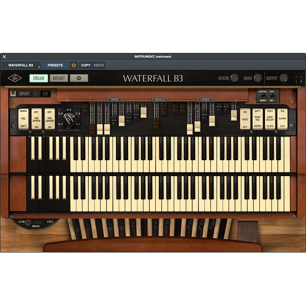 UNIVERSAL AUDIO <br>Waterfall B3 Organ
