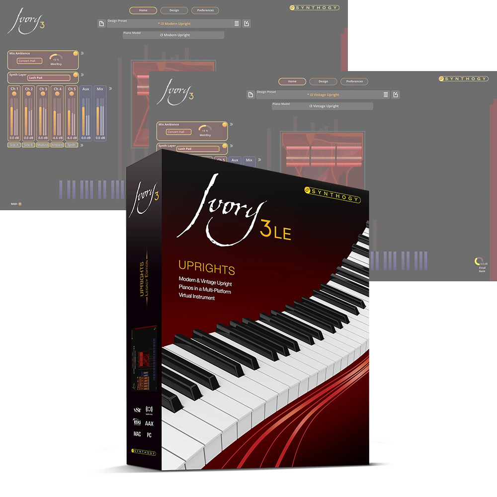 Synthogy <br>Ivory 3 LE UprightsiModern^Vintageohj