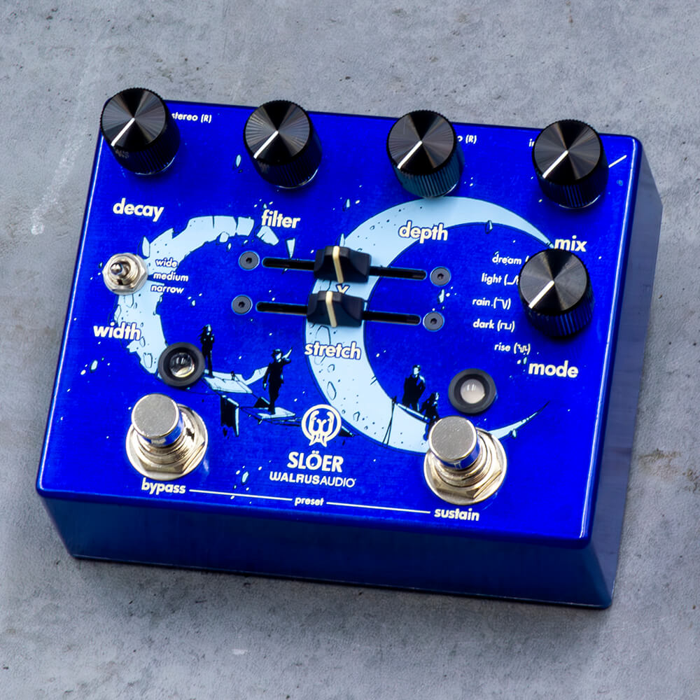 WALRUS AUDIO <br>Sl&#246;er Stereo Ambient Reverb [WAL-SLOER #BL]