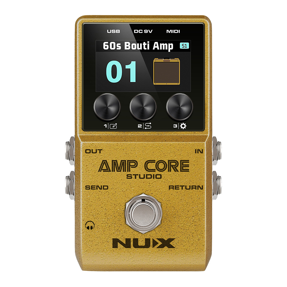 NUX <br>Amp Core Studio -Amp Modeler & IR Pedal-