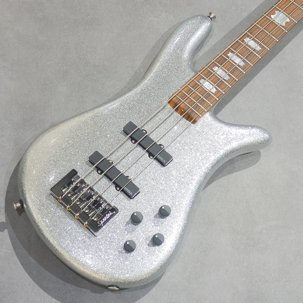 Spector <br>NS-2 PM M/PF EMG JX Silver Sparkle