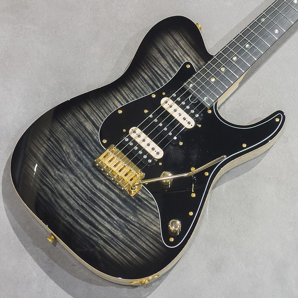 T's Guitars <br>DTL-24 Custom Charcoarl Burst