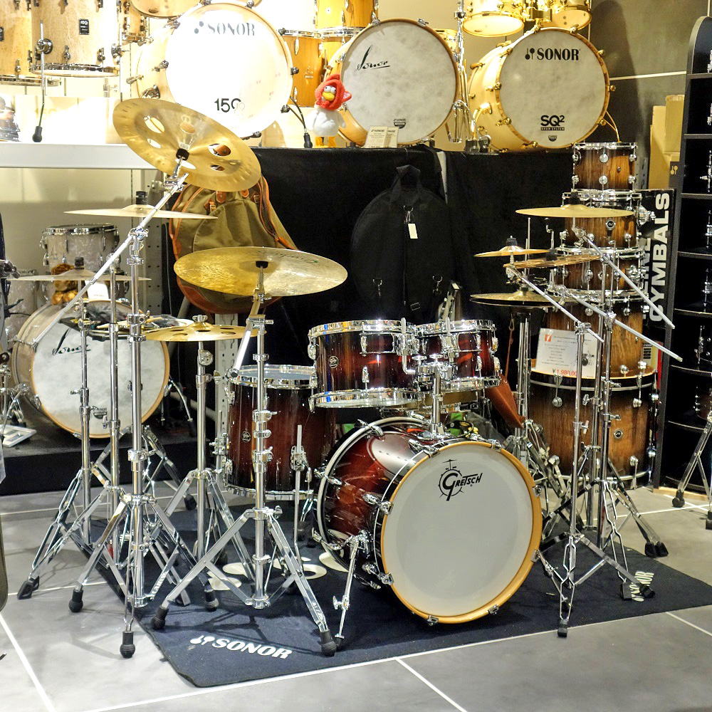 GRETSCH <br>Renown Series 4pc Shell Pack RN2-E604 CB Cherry Burst