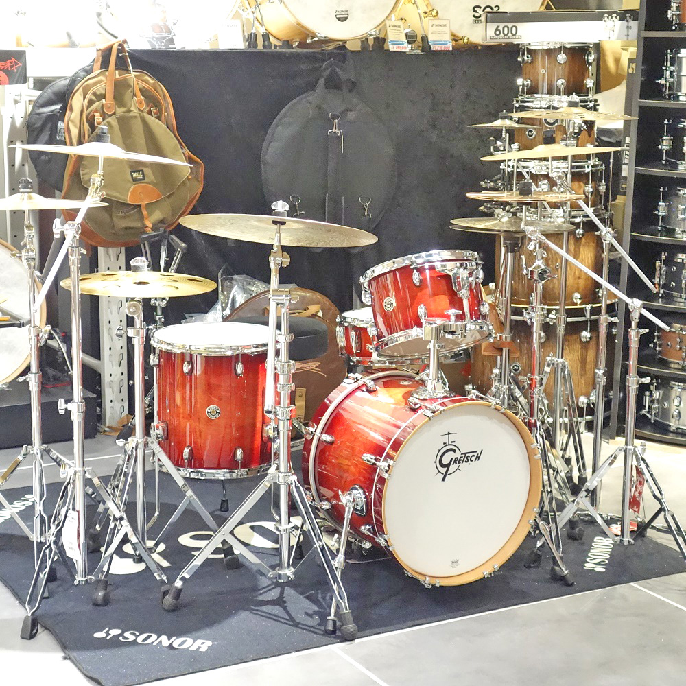 GRETSCH <br>Catalina Club Series Jazz 4PC Drum Kit CT1-J484-GCB OXEN]o[Xg