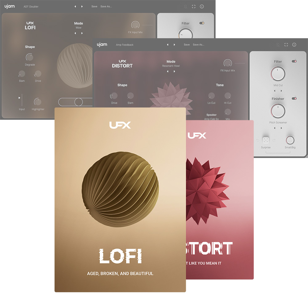 UJAM <br>UFX LOFI  DISTORT Bundlei1228܂ł̌̔j