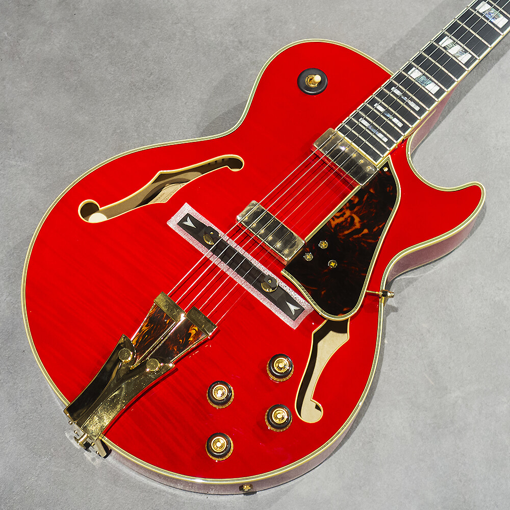 Ibanez <br>GB10SEFM-SRR (Sapphire Red) [George Benson Signature Model]