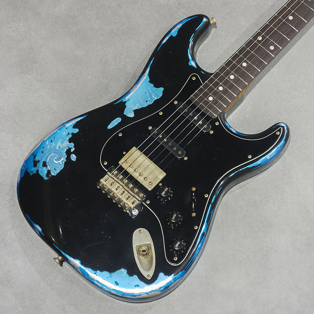 Xotic <br>XSC-2 Black over Blue Paisley H-Aged/Alder/R