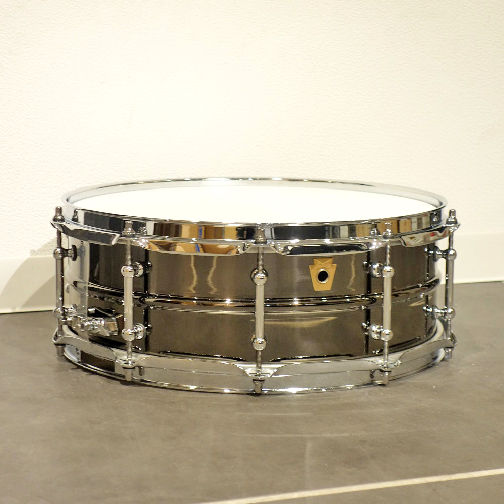 Ludwig <br>LB416T Black Beauty with Tube Lag Snare 14"�~5"
