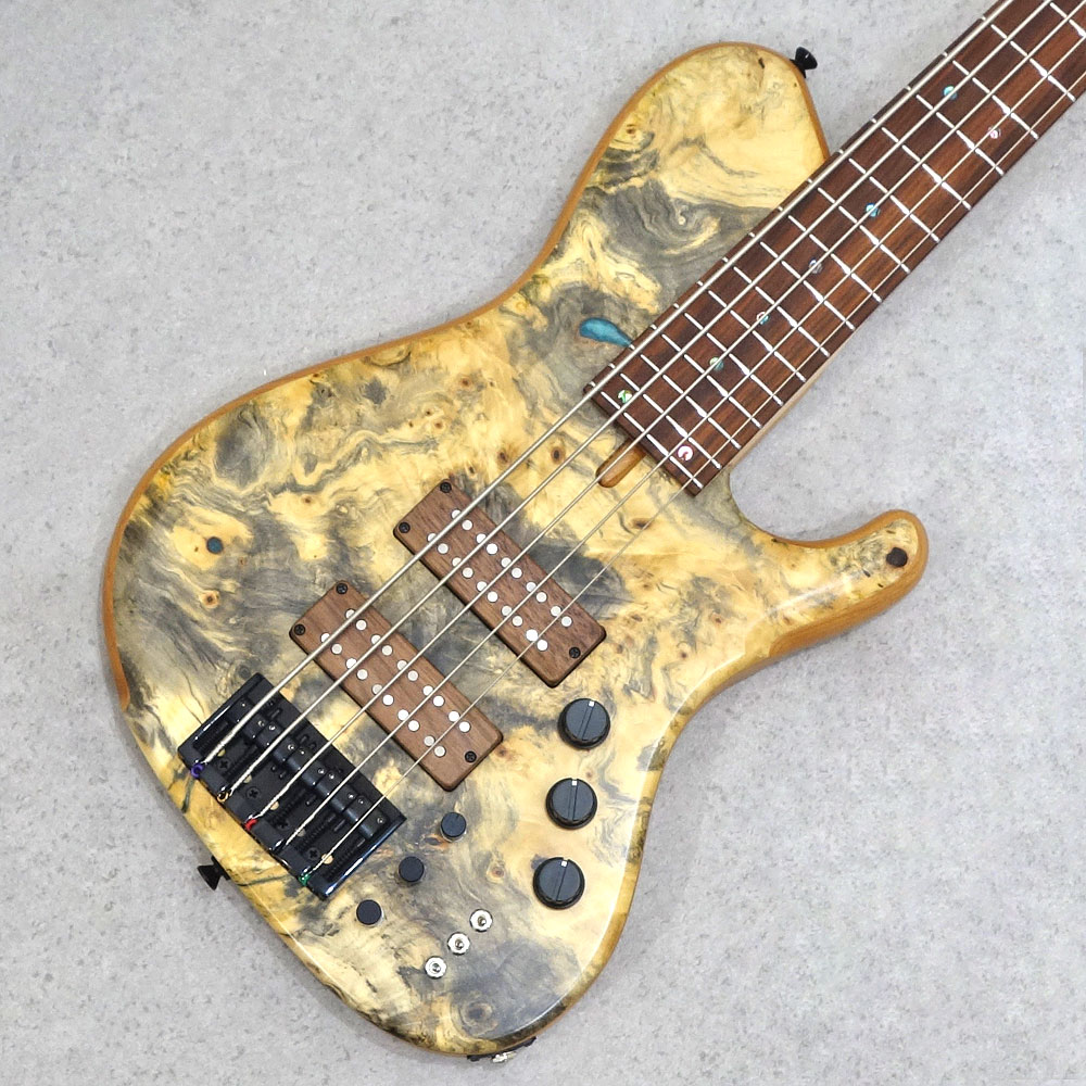 dragonfly <br>MHB5/345 Custom Buckeye Burl/Alder Blue Resin