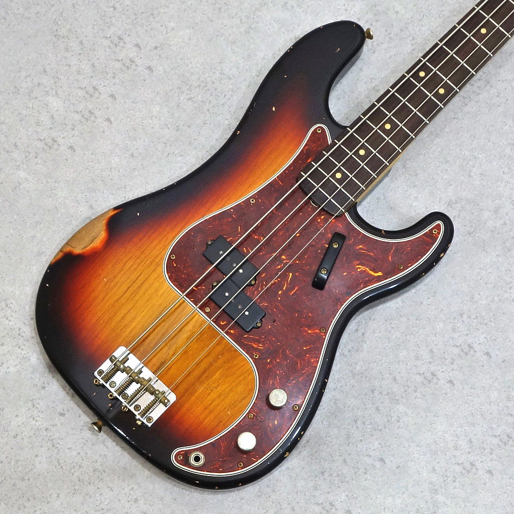 RS Guitarworks <br>Contour Bass '59 3-Tone Burst Road Warrior