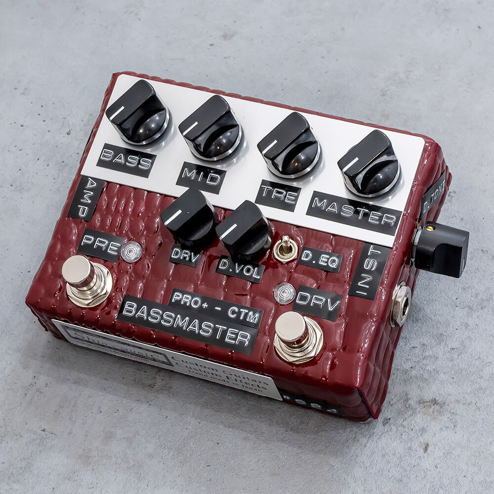 Shin's Music <br>Bass Master Preamp Pro+ Bloody U.M.A. w/ Drive EQ. Select Switch