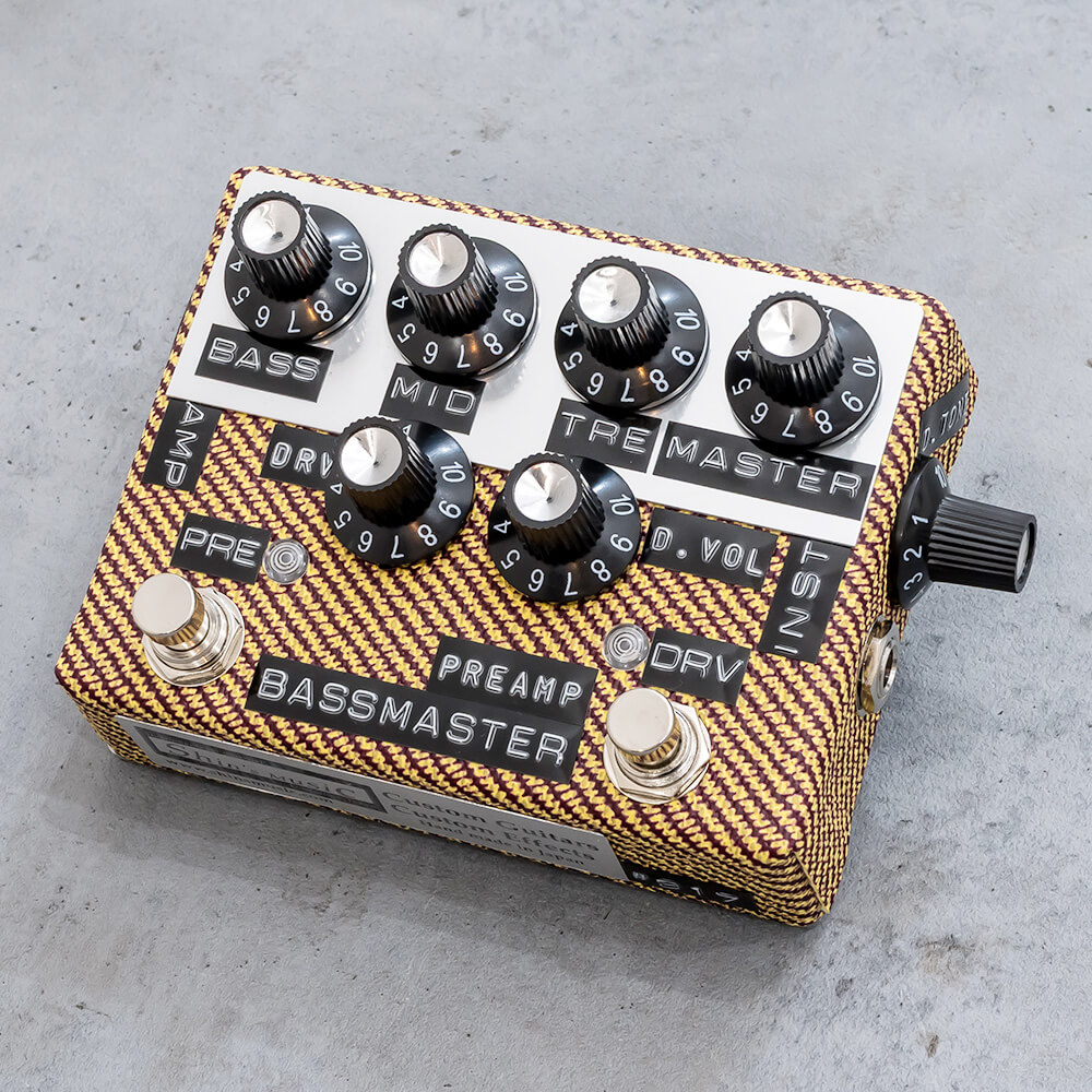 Shin's Music <br>Bass Master Preamp Vintage Tweed / Num. Knob