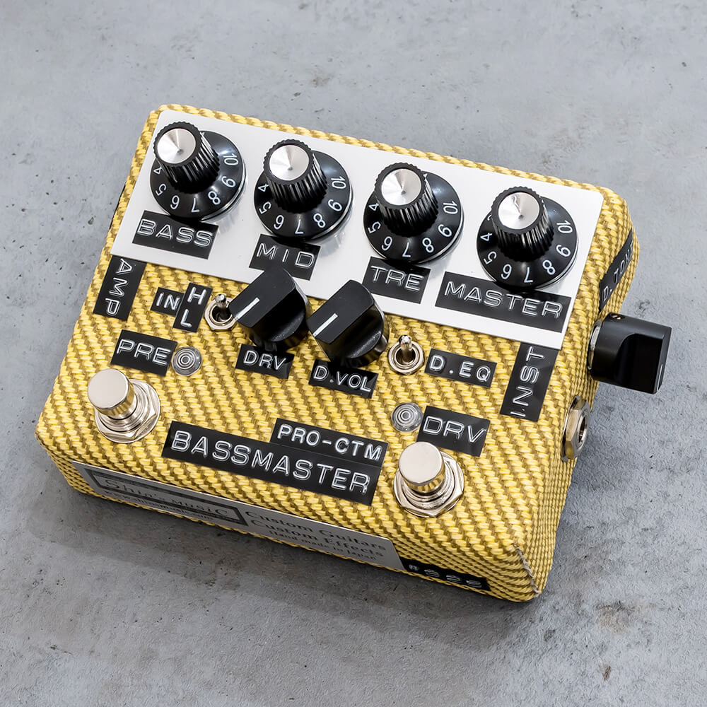 Shin's Music <br>Bass Master Preamp Pro Premium Tweed / Num. Knob w/ 2 Switch