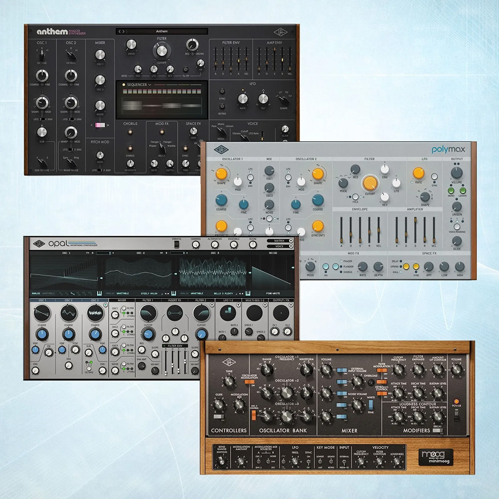 UNIVERSAL AUDIO <br>UAD Synth Collection