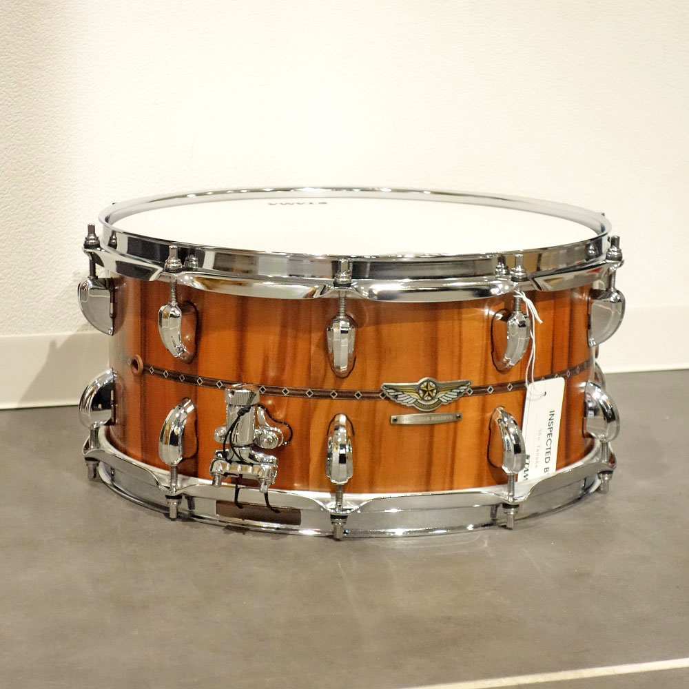 TAMA <br>STAR Reserve Snare Drum G-Mahogany "TGHS1465S-SNT"