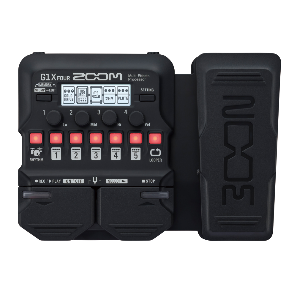 ZOOM <br>G1X FOUR Guitar Multi-Effects Processor