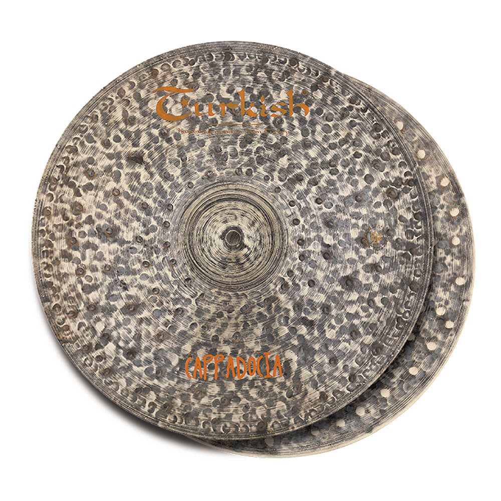 TURKISH <br>Cappadocia Series Hihat Cymbal Pair 15" [TU-CP15H]