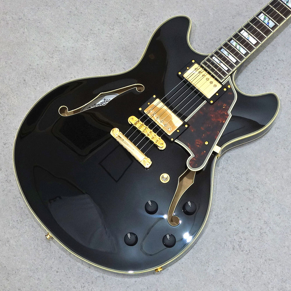 D'Angelico <br>Excel DC Solid Black