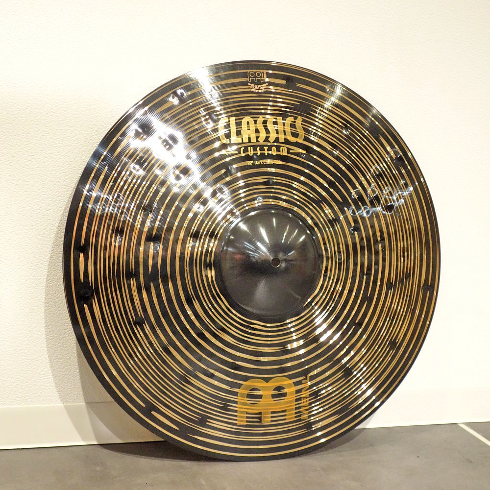 MEINL <br>22"Classics Custom Dark Crash-Ride[CC22DACR]
