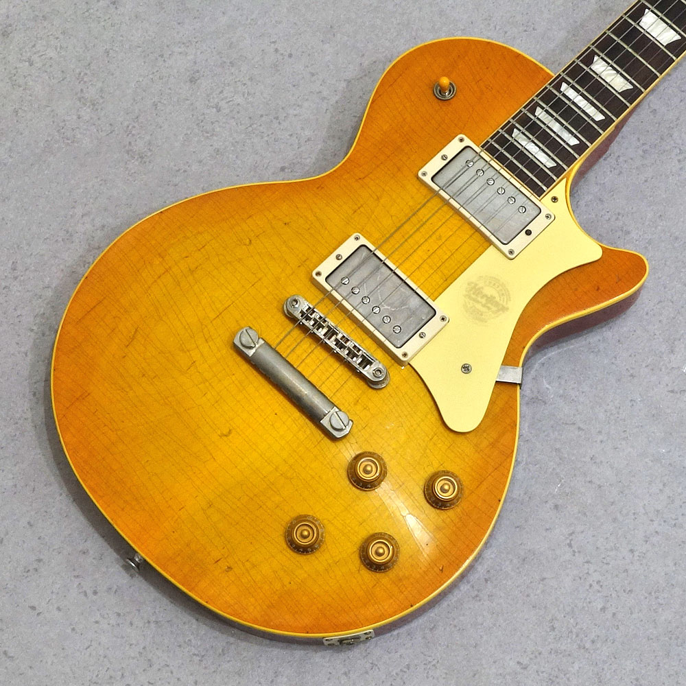 Heritage <br>Custom Shop Core Collection H-150 Artisan Aged Plain Top Dirty Lemon Burst