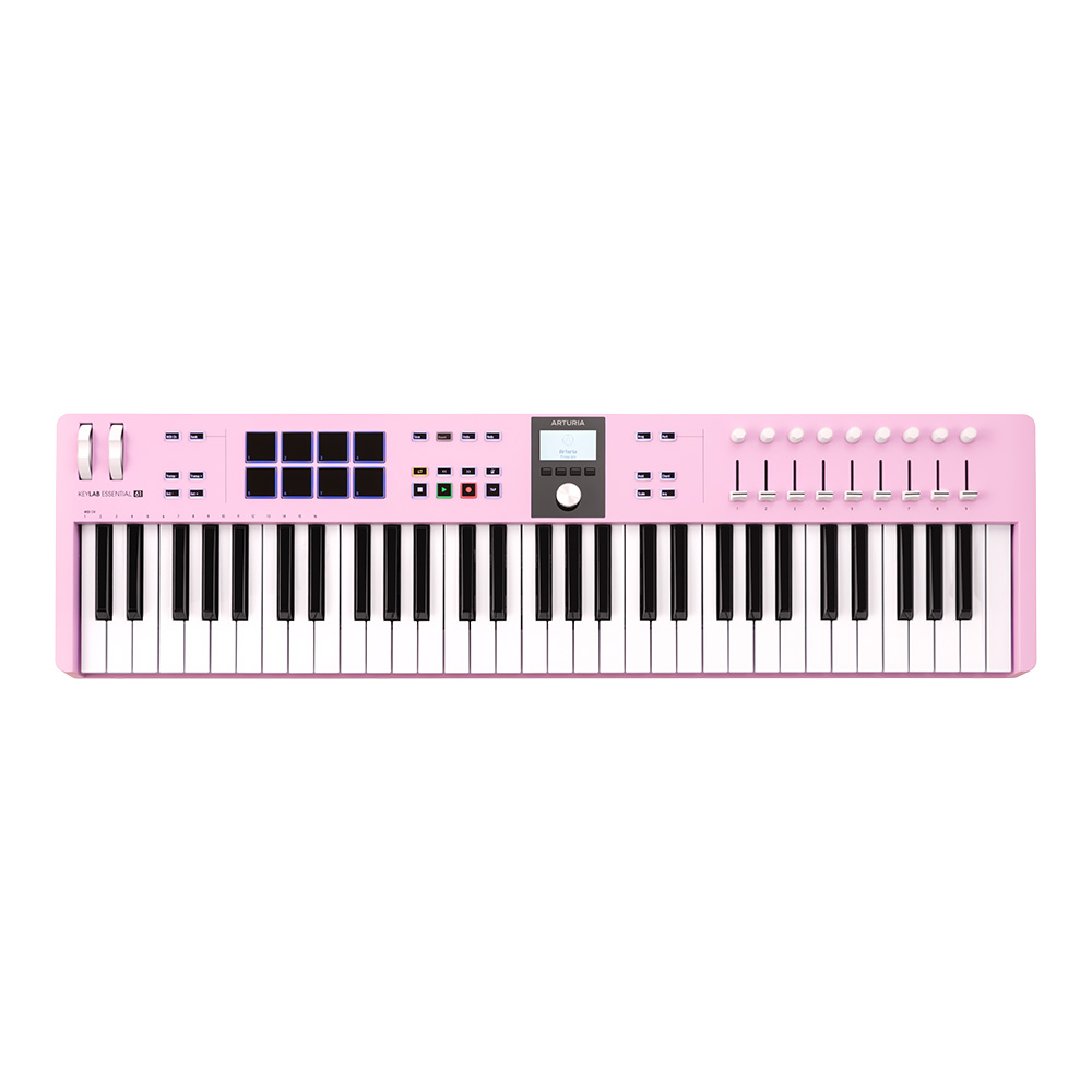 Arturia <br>KeyLab Essential 61 mk3 Rose Quartz