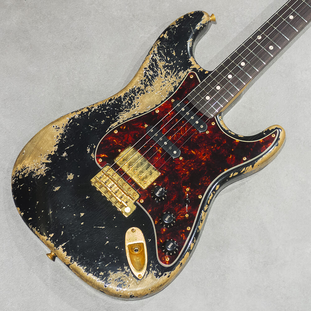 Xotic <br>XSC-2 Black SH-Aged/Alder/RM-R/Gold Parts