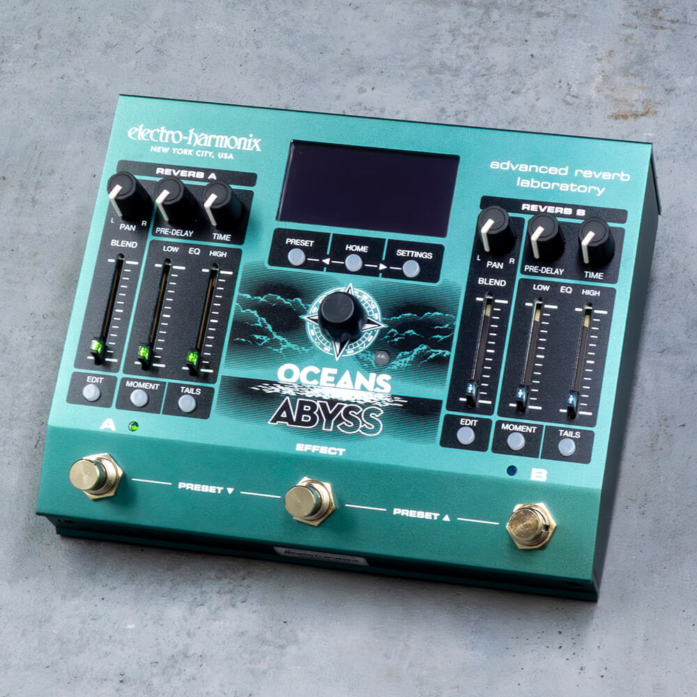 electro-harmonix <br>OCEANS ABYSS