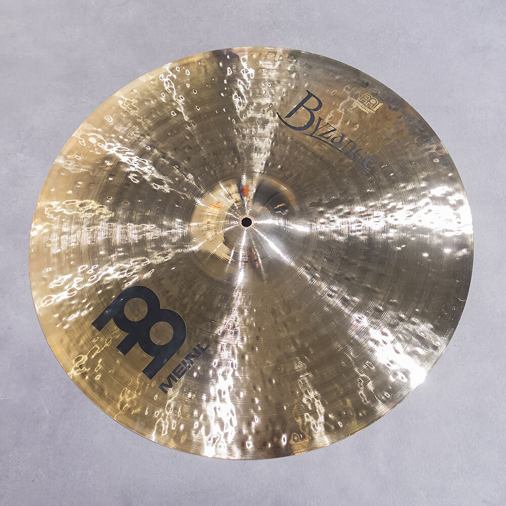 MEINL <br>22" Byzance Brilliant Heavy Hammered Crash [B22HHC-B]
