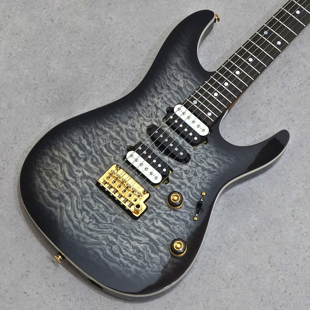 Ibanez <br>AZ Premium AZ47P1QM-BIB (Black Ice Burst)