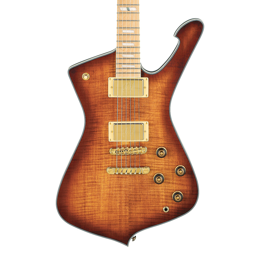 Ibanez <br>Iceman Standard IC420MFM-CML (Caramel Burst Low Gloss)