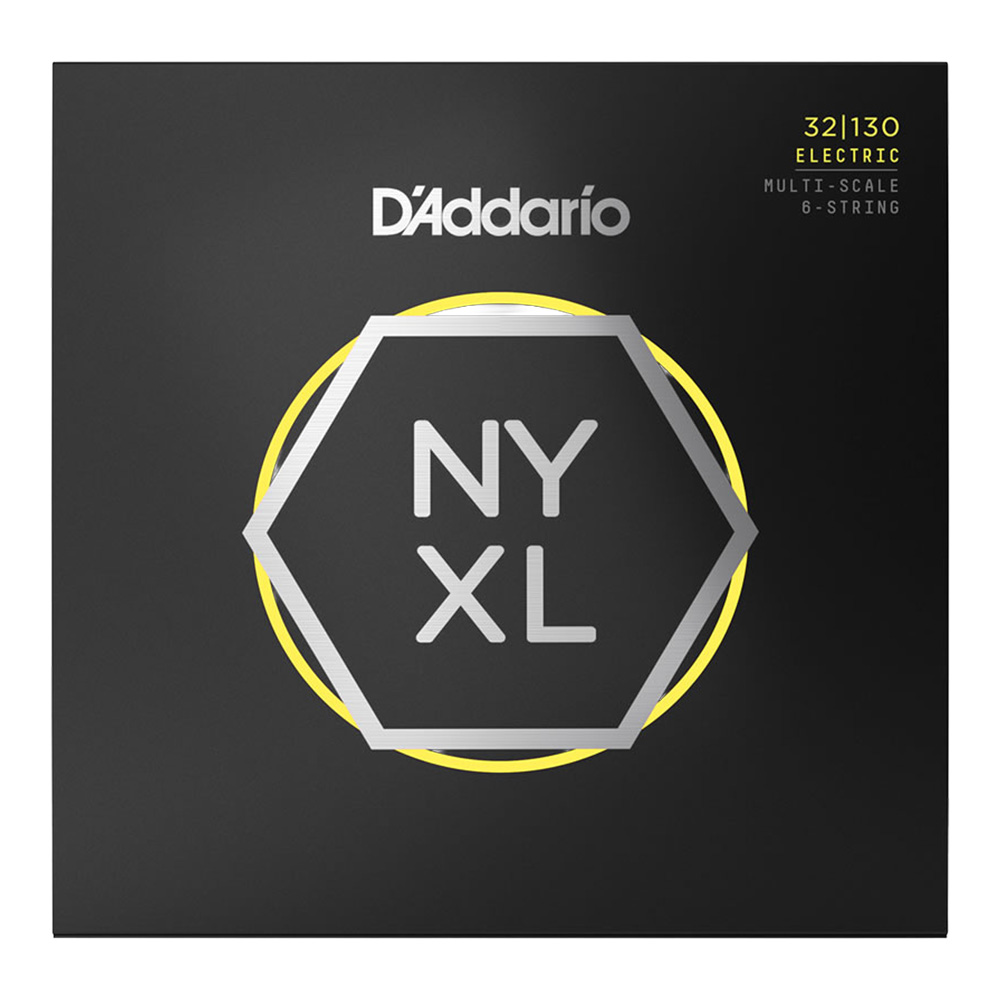 D'Addario <br>NYXL32130MS [NYXL Bass Multiscale, Regular Light 6-String 32-130]