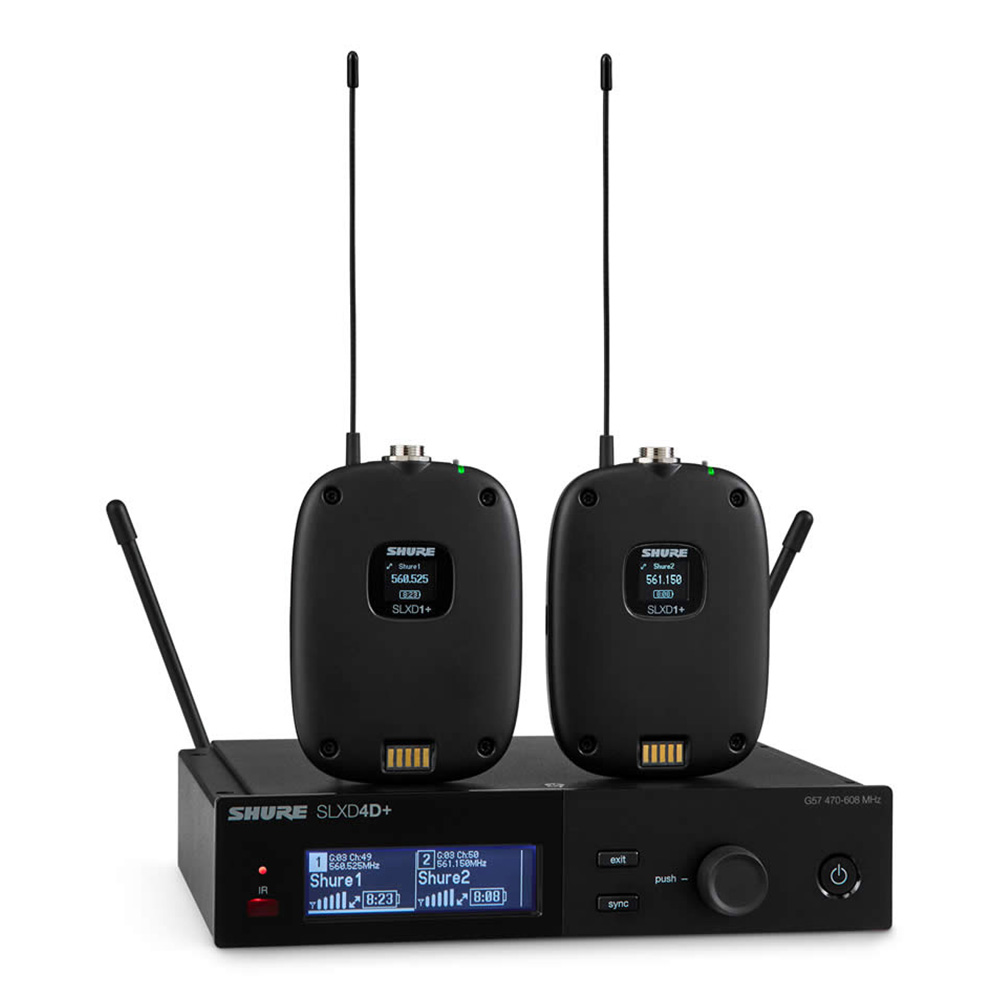 SHURE <br>SLXD14D+J-JB