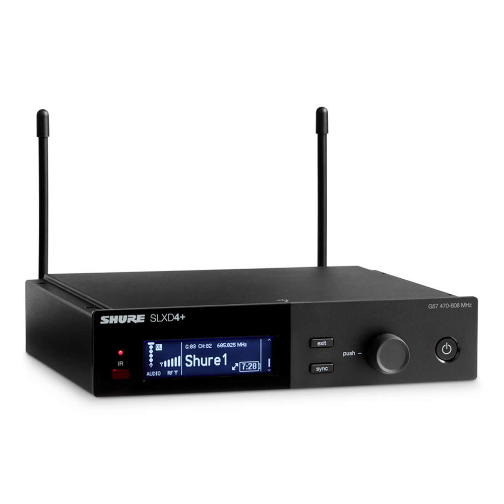 SHURE <br>SLXD4+J=-JB