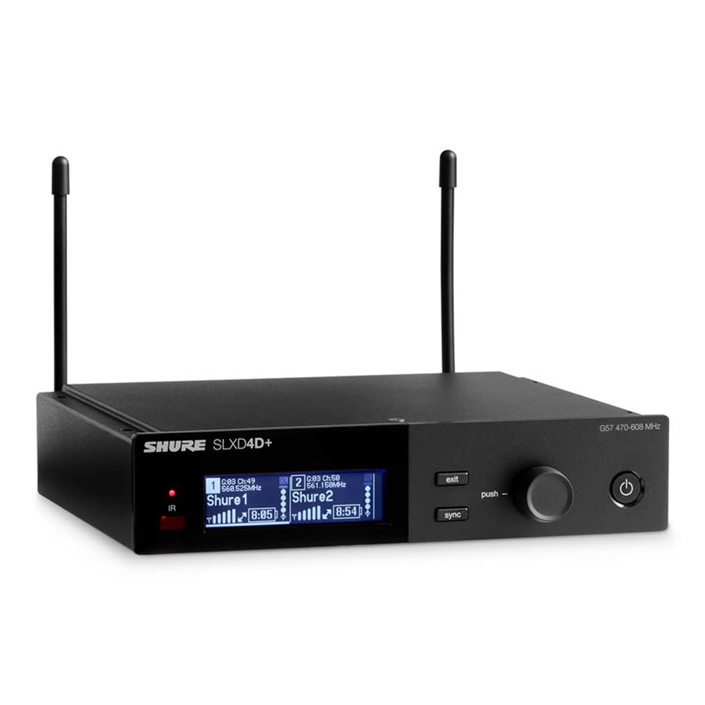 SHURE <br>SLXD4D+J=-JB