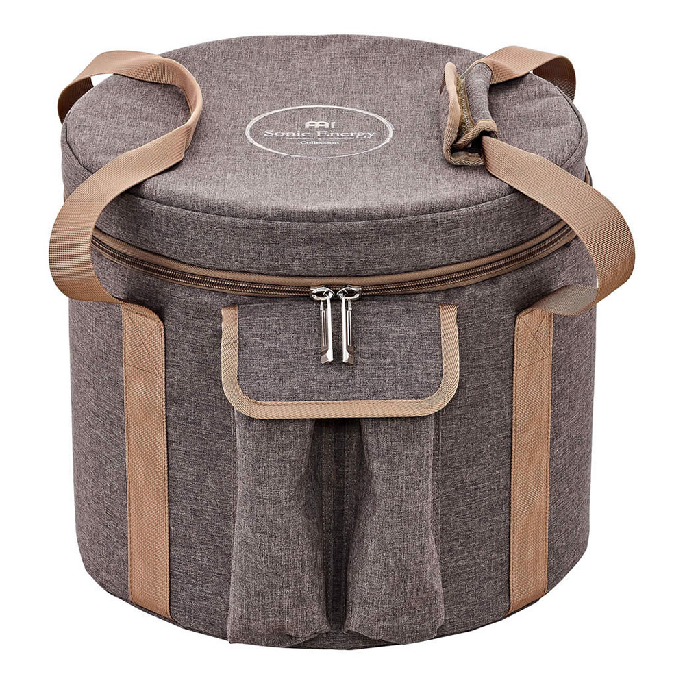 MEINL Sonic Energy <br>10" Crystal Singing Bowl Bag, for 9" & 10" bowls, Brown [CSBB10BR]