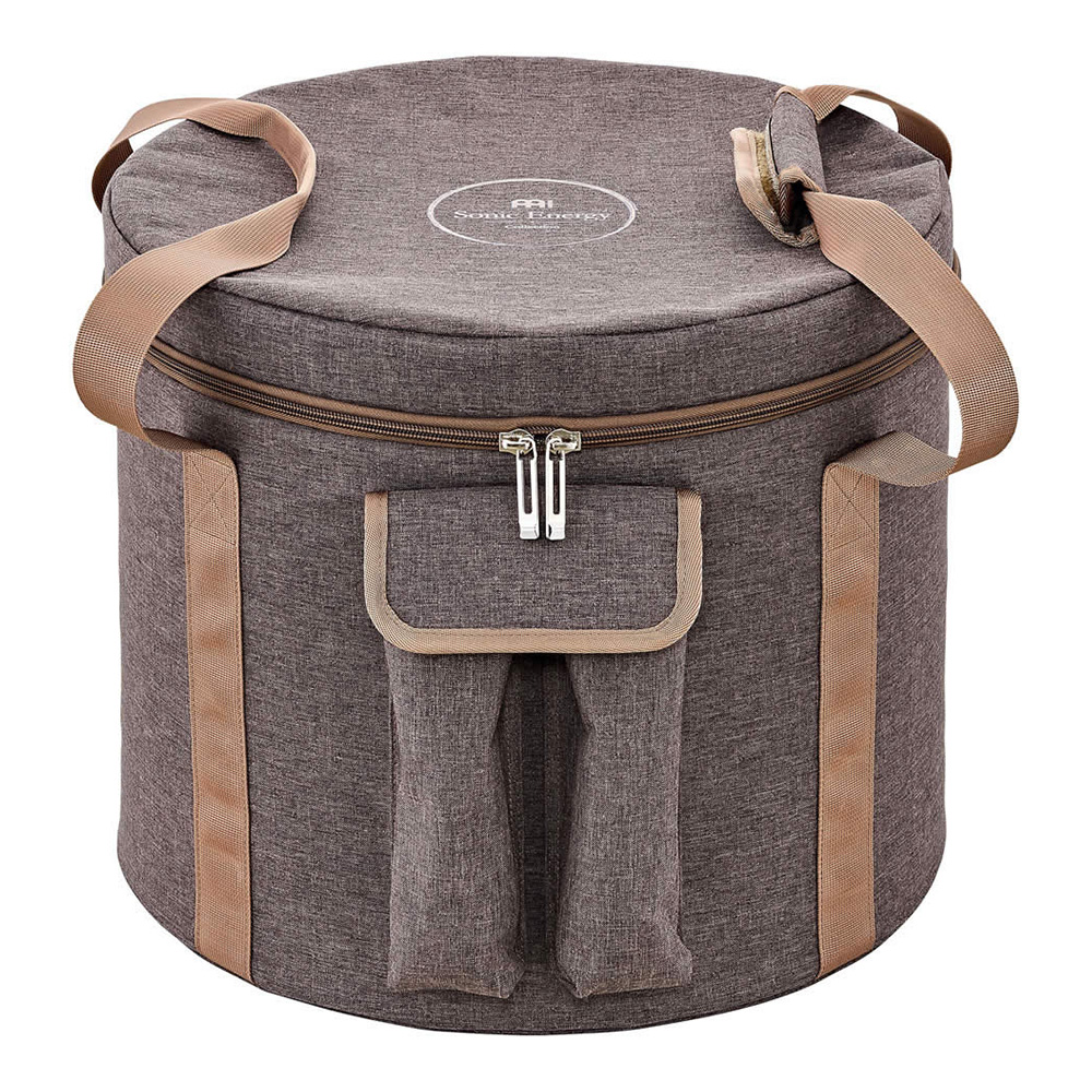MEINL Sonic Energy <br>12" Crystal Singing Bowl Bag, for 11" & 12" bowls, Brown [CSBB12BR]