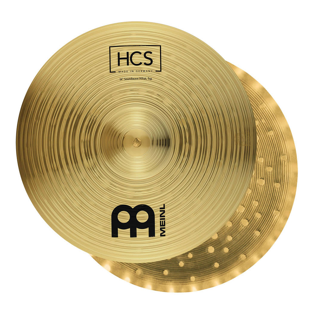 MEINL <br>14" HCS Soundwave Hihat [HCS14SWH]