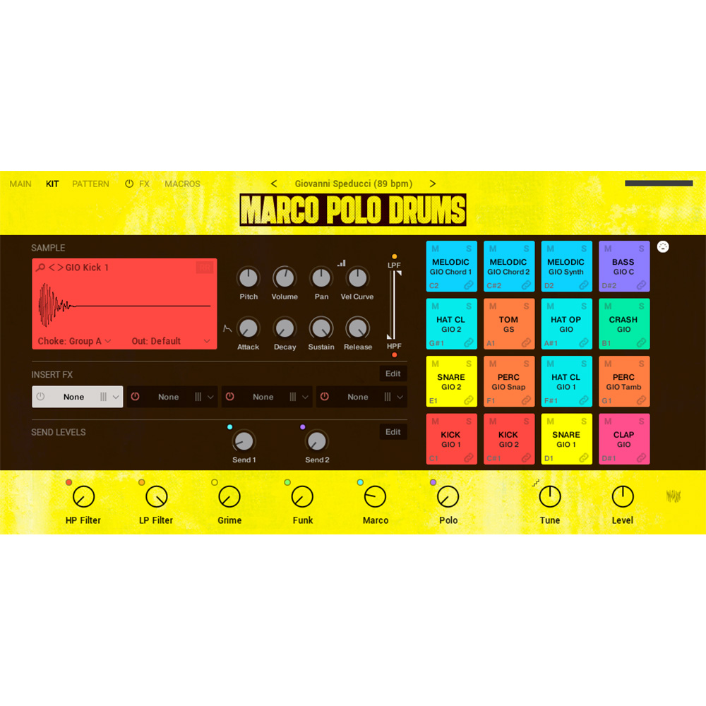Native Instruments <br>Marco Polo Drums