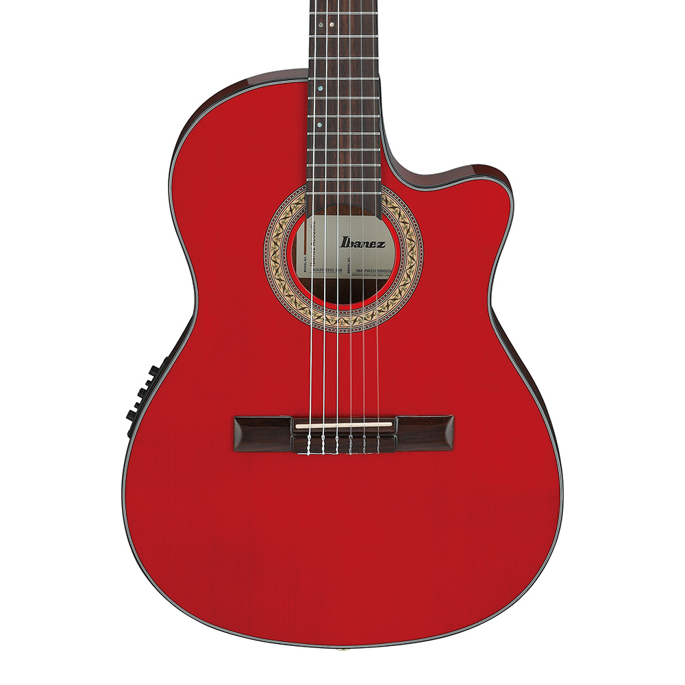 Ibanez <br>CLASSICAL GA35TCE-SRR (Sapphire Red High Gloss)