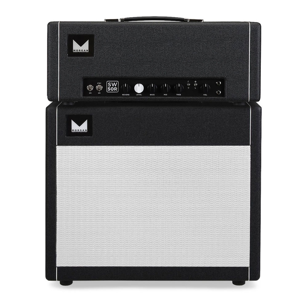 Morgan Amplification <br>SW50R Head + 112 Cab  / Black Stack Set