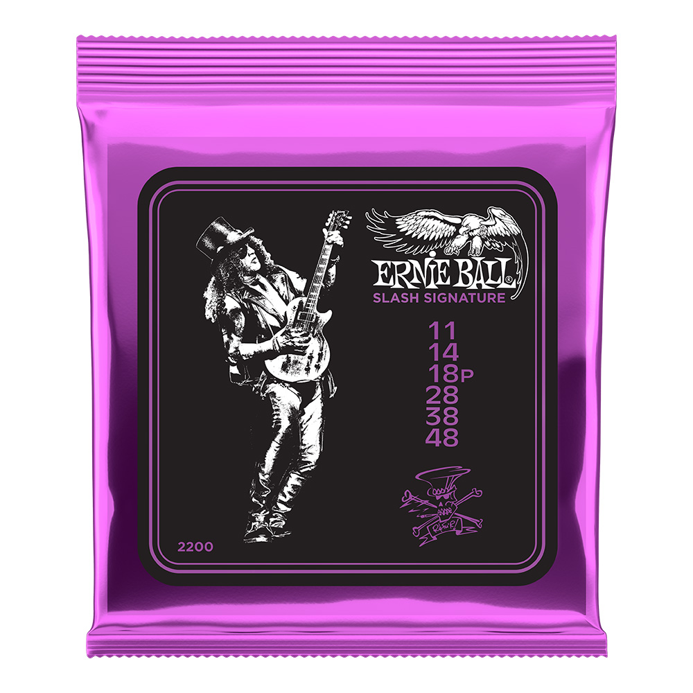 ERNIE BALL <br>#2200 Slash Signature Electric Guitar Strings 11-48