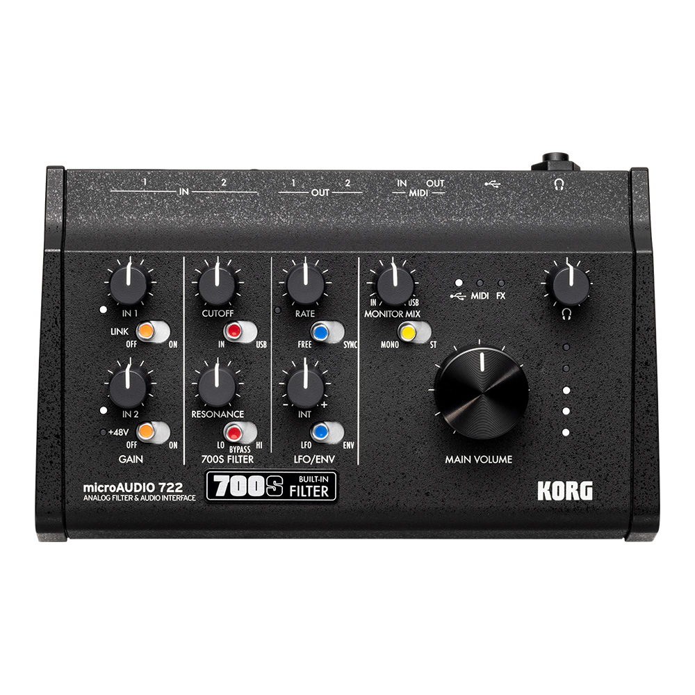 KORG <br>microAUDIO 722