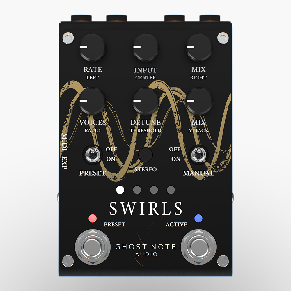 GHOST NOTE AUDIO <br>Swirls