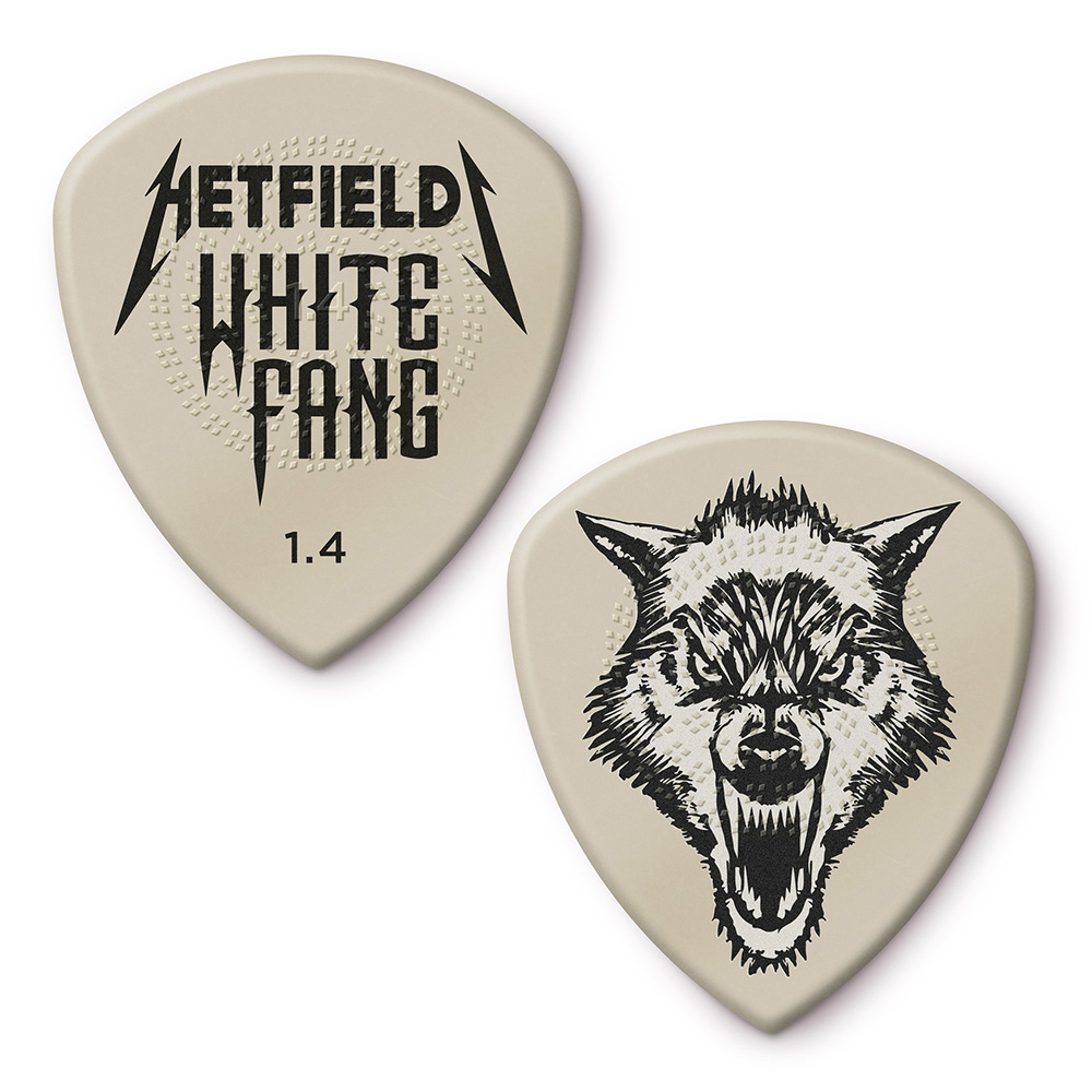 Jim Dunlop <br>PH122R140 Hetfield's White Fang Custom Flow Pick 1.4mm 24���Z�b�g