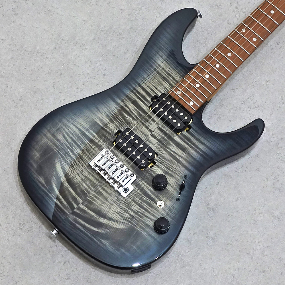 Ibanez <br>AZ Standard AZ24S1F-TKS (Transparent Black Sunburst)