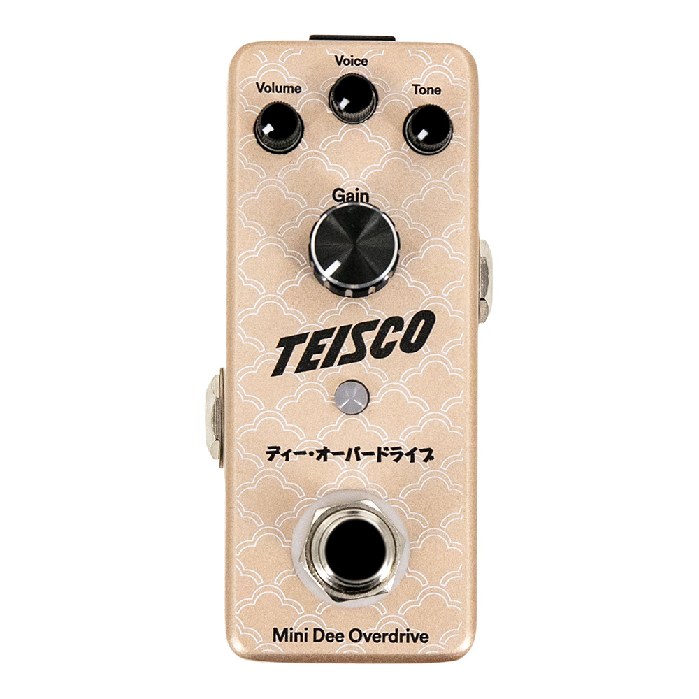 TEISCO <br>Mini Dee Overdrive Pedal [TSC-01120]